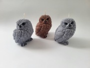 Świeca sojowa sowa prezent