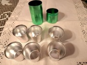 Zestaw myśliwski/podróżny do mocniejszych trunków 