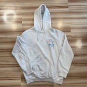 Biała bluza z kapturem hoodie YourTurn