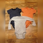 Body 2szt kr. i 1szt dł. rękawem H&M r.92 (35)