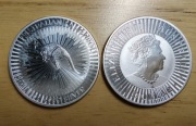 OKAZJA - Srebrne monety bulionowe, Australijski Kangur, 1 OZ 