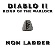 D2R RotW runa Cham Diablo 2 Resurrected dodatek Warlock NoN Ladder