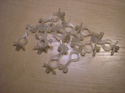 Uchwyty [spinki] mocujące przewody w magnetofonach kasetowych [ZRK Unitra]