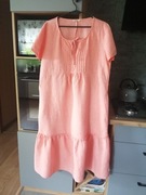 Lniana długa  sukienka Deerberg L