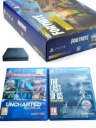 ps4 slim + gry The Last of Us Uncharted Playstation 4 Slim
