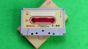 Maxell C-60 pierwsza kaseta Maxell, wczesna wersja | 1966