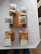 Lampa sufitowa plus 2 kinkiety