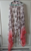 Nowy szal / chusta w słoniki zwiewny, boho