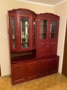 Szafa drewniana z witryną