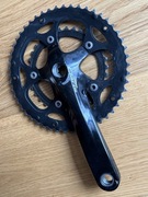 Prawe ramię korby Shimano Claris 175mm + support + uszkodzone lewe ramię