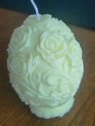 Świeczka Świeca z Wosku Sojowego  Jajko Pisanka Wielkanoc Wielkanocne