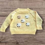 Sweterek dla dziecka " Owieczka "