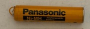 PANASONIC BATERIA AKUMULATOREK NI-MH 550MAH 1,2V AAA HR3 HHR-55AAAB UŻYWANY
