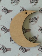 księżyc zawieszka decoupage scrapbooking łapacz snów