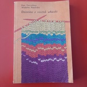 Dzianina z resztek włóczki