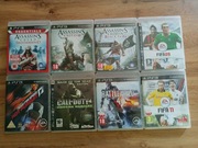 Zestaw gier na PS3 (8 tytułów)
