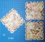 SCRAPKI KRAKÓW kwadratowe serwetki 3 szt. (A186)