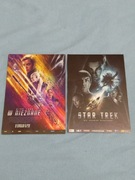Ulotki kinowe z serii Star Trek zestaw 2 sztuk 