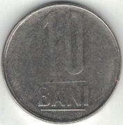 Rumunia 10 bani 2005 - 20,4 mm