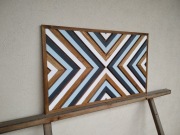 Obraz mozaika dekoracja ścienna z drewna 90 x 54 cm wyprzedaż