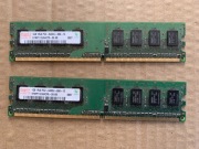 Pamięć RAM 2x1 GB PC2-6400U