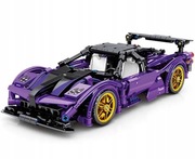 KLOCKI Technik samochód sportowy 464el