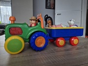Dumel Discovery, Traktor Farmer, interaktywny pojazd rolniczy z przyczepą