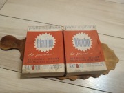 Stare płatki mydlane Blanko Saponit 2 sztuki PRL