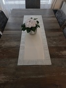 Bieznik z ekoskórki glamour z cyrkoniami 100x35 