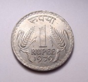 Indie 1 rupia 1979 Kalkuta PIĘKNA!