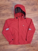 Kurtka wiatrówka czerwona trekkingowa wodoodporna Exodus McKinley 150 cm