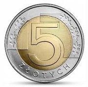 POLSKA MONETA 5 zł   MENNICZE 2025 r. UNC