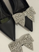 Ozdobne klipsy kokardy do butów