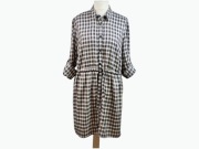 George Sukienka Szmizjerka 100% Wiskoza Pasek 46 3XL BDB