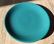Talerz deserowy nowy morski turkus 20 cm