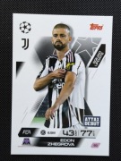 Match Attax EXTRA 2025/26 EDON ZHEGROVA nr.60 SQUAD UPDATE ( JUVENTUS )