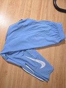 Męskie niebieskie spodnie do biegania NIKE roz s