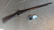 Strzelba czarnoprochowa + kule PIĘKNY STAN UNIKAT