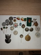 Odznaczenia, monety, różne 