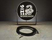 Kabel Jack kątowy 2m neutrik klotz oplot ZIGZAC Workshop