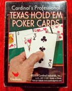 Karty do gier. Texas Hold'em. Poker cards. 2004