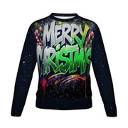 Sweter świąteczny bawełniany Merry Christmas Street Lans