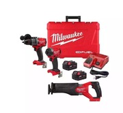 Milwaukee FUEL Wiertarka Wkrętarka Piła Szablasta z USA!!! DWIE Baterie 5.0