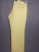 Spodnie damskie lniane roz L