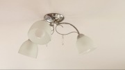 Lampa sufitowa plafon 3xe27 chrom