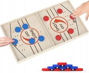 Piłkarzyki drewniane gra Fast Sling Puck gra zręcznościowa 