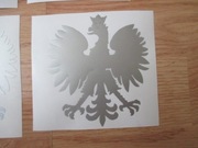 Godło Polski naklejka 10 x 9 cm.