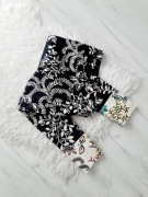 ZARA piękne spodnie we wzory z bawełny XS 34