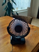 Mini Wentylator z Zaciskiem | Cichy | USB | Biuro Sypialnia