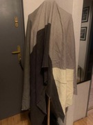 ZARA duża narzutka chusta szalik szal apaszka ombre oversize